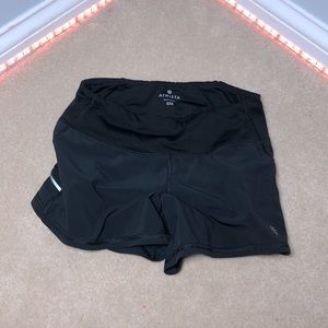 Athleta shorts reflecting sides